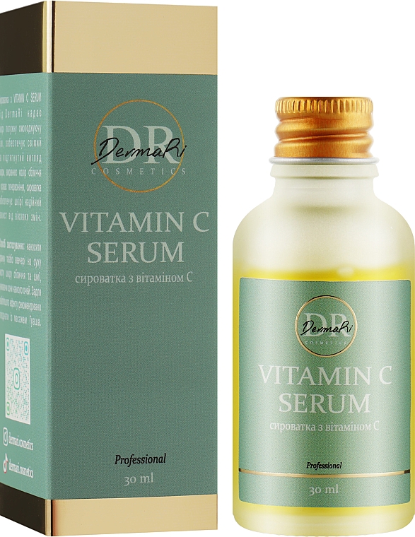 Сироватка для обличчя з вітаміном С - DermaRi Vitamin C Serum — фото N2