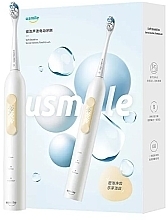 Парфумерія, косметика Електрична зубна щітка P4, біла - Usmile Sonic Electric Toothbrush P4 White