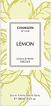 Coty Chanson D'eau Lemon - Туалетная вода — фото N3