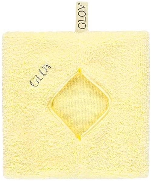 Рукавиця для зняття макіяжу, жовта - Glov Comfort Makeup Remover Baby Banana — фото N1