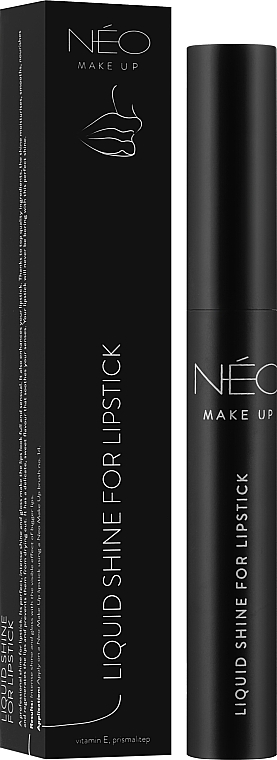 Блиск для губ рідкий безбарвний - NEO Make up — фото N2