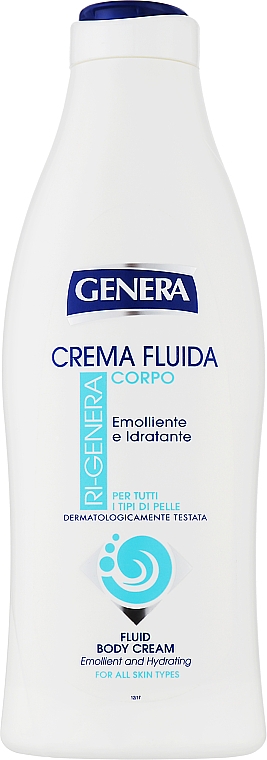 Крем-флюїд для тіла зволожувальний - Genera Cream Fluid — фото N1