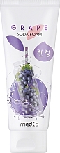 Пінка з содою для вмивання обличчя з виноградом - MED B Grape Soda Foam — фото N1