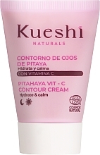 Крем для кожи вокруг глаз "Питахайя" - Kueshi Pitahaya Vit-C Contour Cream — фото N1