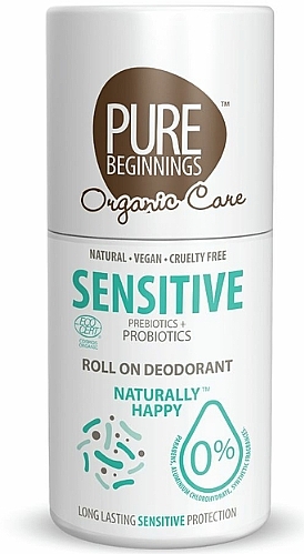 Дезодорант "Sensitive" - Pure Beginnings Eco Roll On Deodorant — фото N1