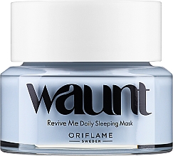 Парфумерія, косметика Нічна маска для обличчя "Відновлення" - Oriflame Waunt Revive Me Daily Sleeping Mask