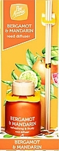 Аромадиффузор "Бергамот и мандарин" - Pan Aroma Bergamot & Mandarin Reed Diffuser — фото N1