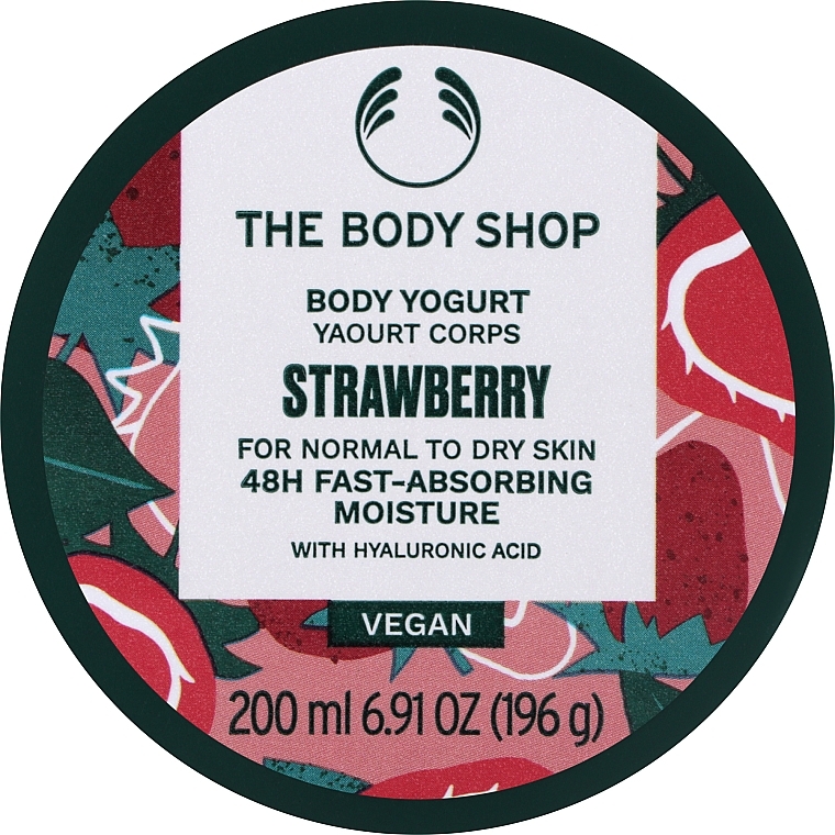 Йогурт для тіла "Полуниця" - The Body Shop Strawberry Body Yogurt — фото N3