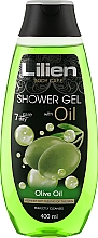 Гель для душу "Оливкова олія" - Lilien Olive Oil Shower Gel — фото N1