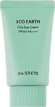 Парфумерія, косметика Сонцезахисний крем з центелою та м'ятою - The Saem Eco Earth Cica Sun Cream