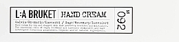 Крем для рук "Шалфей, розмарин и лаванда" - L:A Bruket No. 092 Hand Cream Sage/Rosemary/Lavender — фото N3