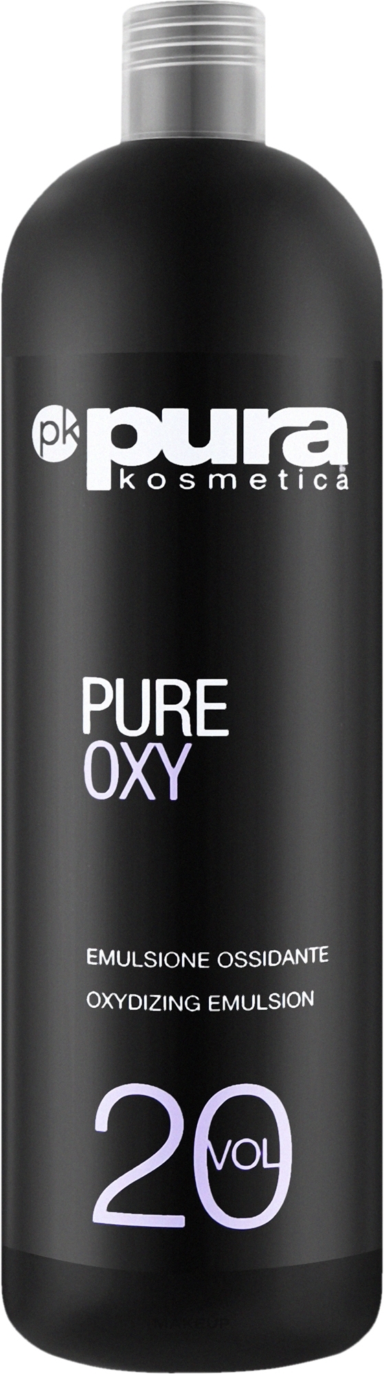 Окислювач для фарби 6% - Pura Kosmetica Pure Oxy 20 Vol — фото 1000ml