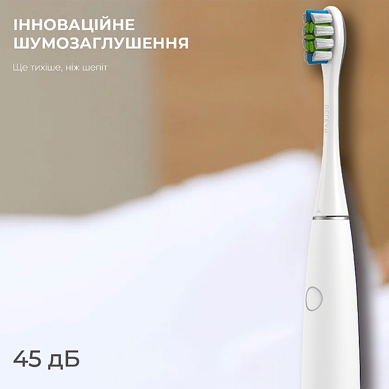 Электрическая зубная щетка Oclean Air 2T White, футляр, настенное крепление - Oclean Air 2T Electric Toothbrush White — фото N17