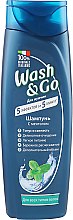 Парфумерія, косметика Шампунь з ментолом для усіх типів волосся - Wash&Go