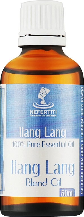Эфирное масло иланг-иланга- Nefertiti Ilang Lang 100% Pure Essential Oil — фото N1