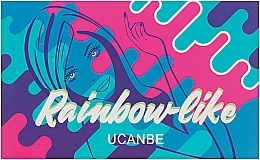Палетка теней для век, 32 оттенка - Ucanbe Rainbow-Like Eyeshadow Palette — фото N1