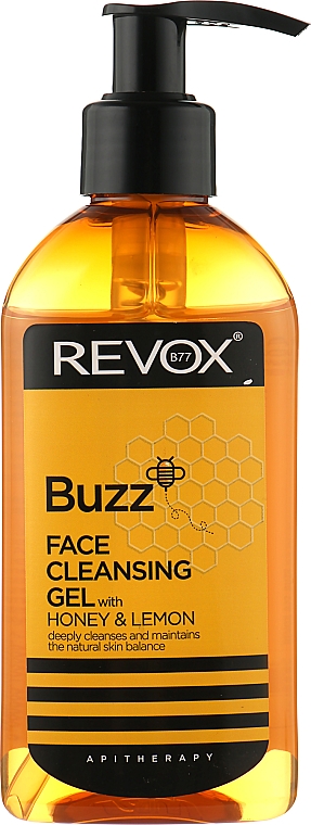 Очищающий гель для умывания лица с медом и лимоном - Revox B77 Buzz Face Cleansing Gel