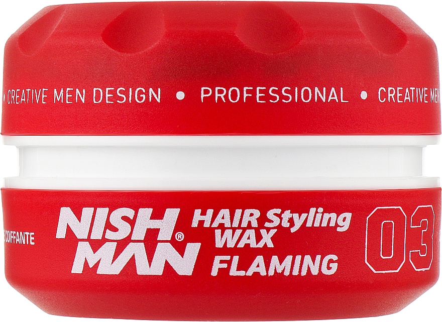 Віск для стилізації волосся - Nishman Hair Styling Wax 03 Flaming — фото N4