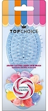 Духи, Парфюмерия, косметика Щетка для волос "Aroma Cotton Candy" 64401, голубая - Top Choice Hair Brush