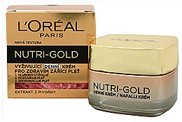 Духи, Парфюмерия, косметика Питательный дневной крем для лица - L'Oreal Paris Nutri Gold Nourishing Daily Cream 