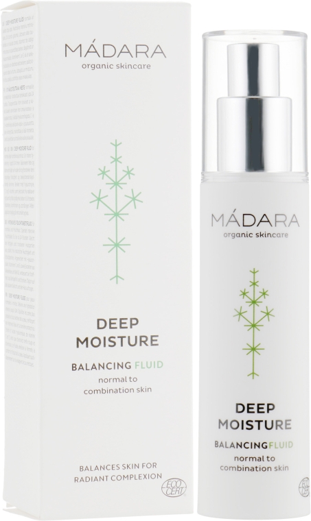 Крем-флюїд для глибокого зволоження шкіри обличчя - Madara Cosmetics EcoFace — фото N4
