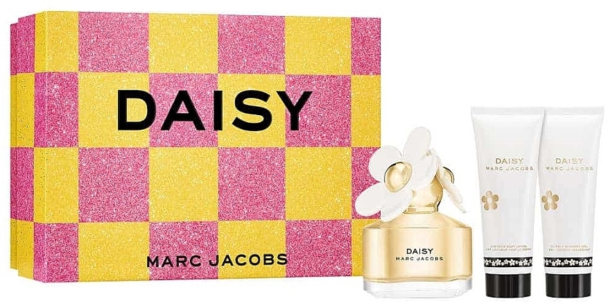 Marc Jacobs Daisy - Набір (edt/50ml + sh/gel/75ml + b/lot/75ml) — фото N1