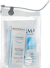 Духи, Парфюмерия, косметика УЦЕНКА Набор - Bioderma Hydrabio (f/cr/40ml + micel/sol/100ml) *