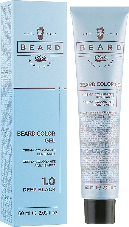 Гель-фарба для бороди - Beard Club Beard Color Gel *