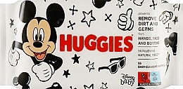 Духи, Парфюмерия, косметика Влажные салфетки "Mickey Mouse" - Huggies BW Baby Cleancing Wipes