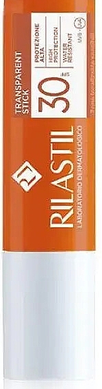 Солнцезащитный стик для кожи - Rilastil Sun System Stick Transparent SPF 30 — фото N1