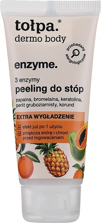 Ензимний пілінг для ніг - Tolpa Dermo Body Enzyme — фото N1