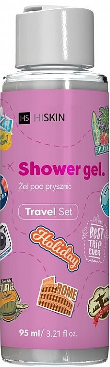 Гель для душа "Holiday" - HiSkin Travel Set Shower Gel — фото N1