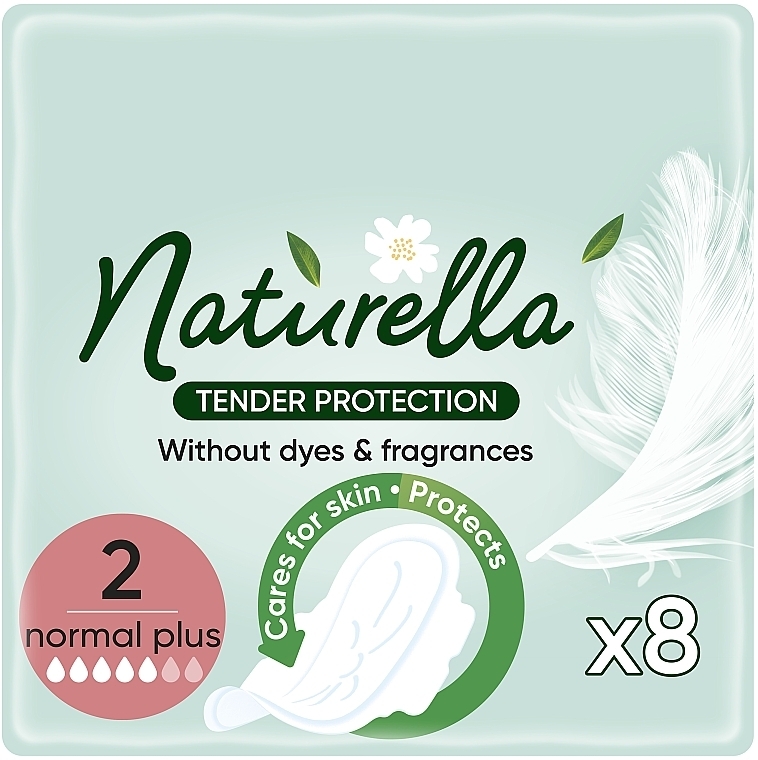 Гигиенические прокладки, 8 шт. - Naturella Ultra White Duo