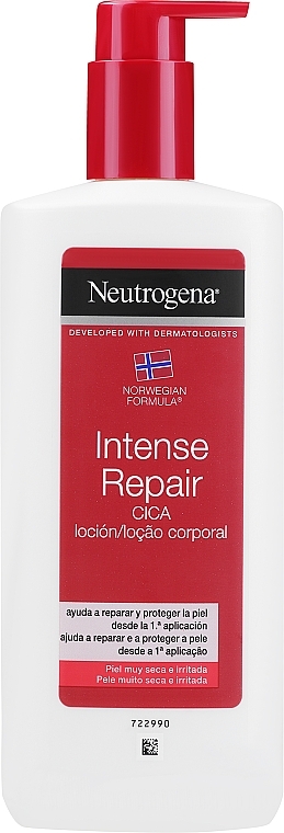 Лосьйон для тіла - Neutrogena Intense Repair Body Lotion Very Dry Skin — фото N1