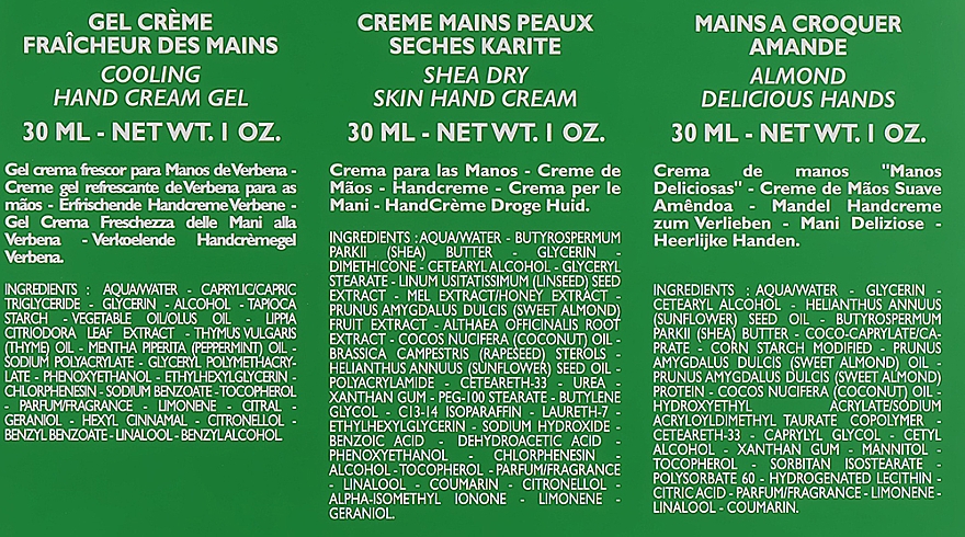 Набор - L'Occitane Hand Cream Trio Xmas (h/cr/3x30ml) — фото N4