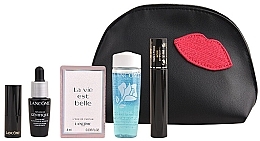 Духи, Парфюмерия, косметика Набор - Lancome La Vie Est Belle2 (edp/4ml + Mascara/10ml + b/lot/50ml + ser/20ml + bag)