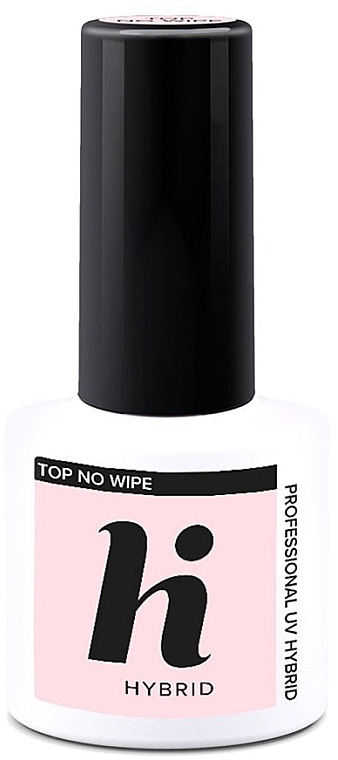 Верхнє покриття для нігтів - Hi Hybrid Top No Wipe Gloss — фото N1
