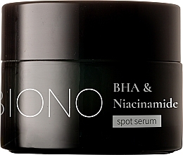 Концентрована точкова сироватка з саліциловою кислотою та ніацинамідом - Biono BHA and Niacinamide Spot Serum — фото N1