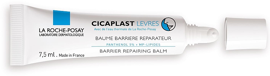 Відновлюючий бальзам-бар'єр для губ - La Roche Posay Cicaplast Levres — фото N5
