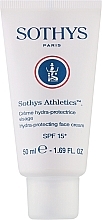 Парфумерія, косметика Зволожувальний захисний крем для обличчя - Sothys Athletics Hydra-Protecting Face Cream SPF 15