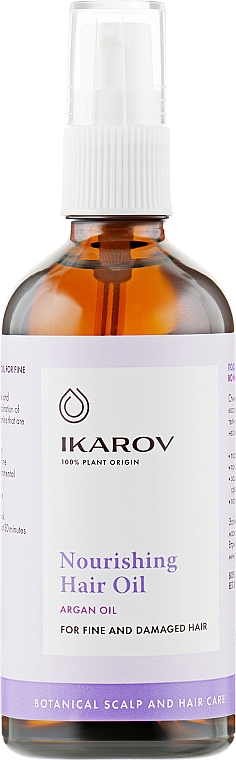 Масло для волос - Ikarov Nourishing Hair Oil — фото N2