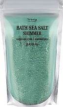 Парфумерія, косметика Сіль морська з шимером для ванни "Ваніль" - Top Beauty Bath Salt 