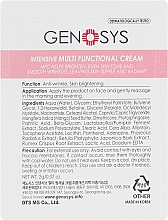 Интенсивный многофункциональный крем для лица - Genosys Intensive Multi Functional Cream (пробник) — фото N2