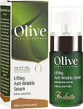 Парфумерія, косметика Зміцнювальна сироватка проти зморщок "Олива" - Frulatte Olive Lifting Anti-Wrinkle Serum