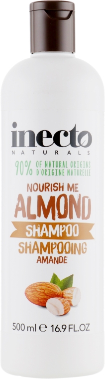Шампунь для волос, с маслом миндаля - Inecto Naturals Almond Shampoo