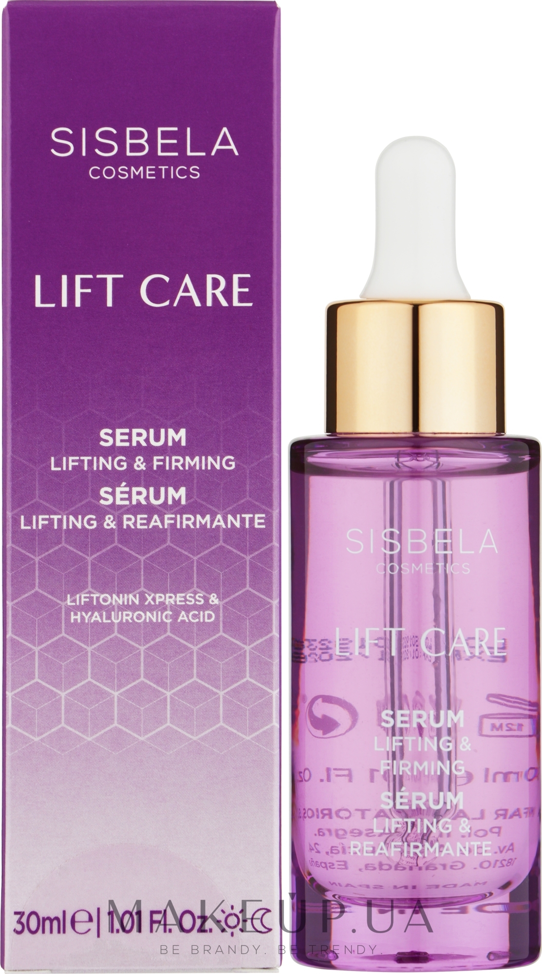 Ліфтинг-сироватка для обличчя - Sisbela Lift Care Serum — фото 30ml