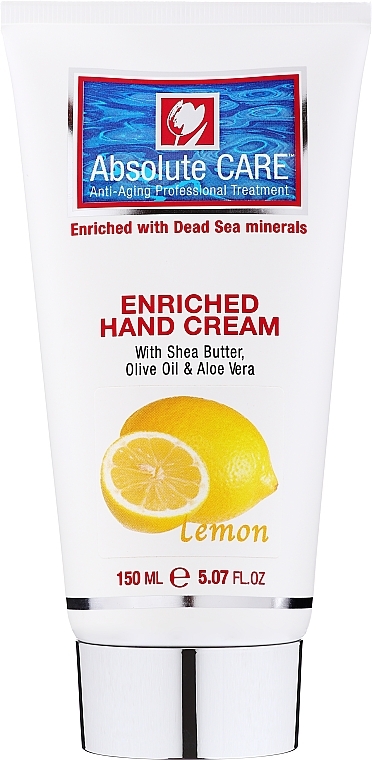 Крем для рук "Лимон" - Saito Spa Hand Cream Lemon — фото N1