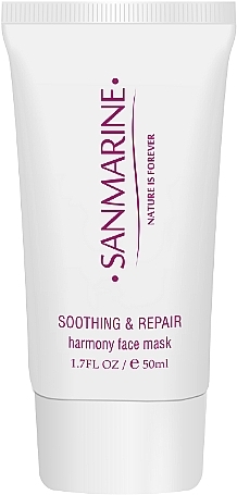 УЦІНКА Гармонізувальна маска для обличчя - Sanmarine Soothing & Repair Harmony Face Mask* — фото N1