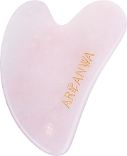 Гуаша из розового кварца для массажа лица - ARI ANWA Skincare Rose Quartz Gua Sha — фото N2
