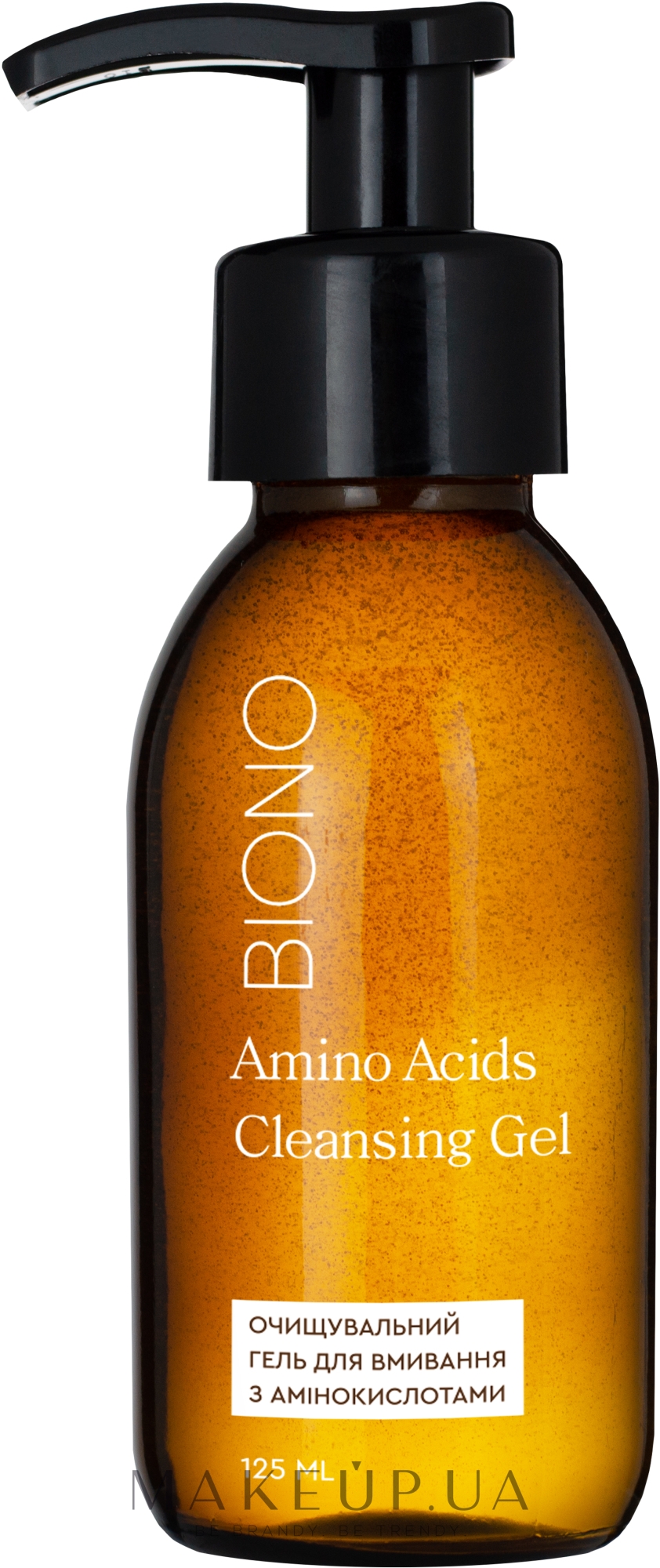 Очищающий гель для умывания с аминокислотами - Biono Amino Acids Cleansing Gel — фото 125ml
